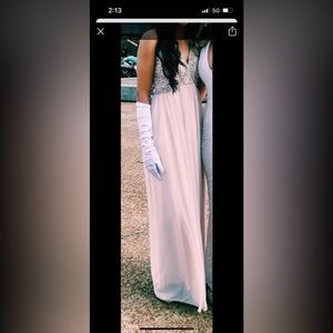 Champagne Prom Dress